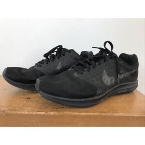 Nike Downshifter 7 852460-001 Mens Black Athletic Running Sneakers Shoes 8 41